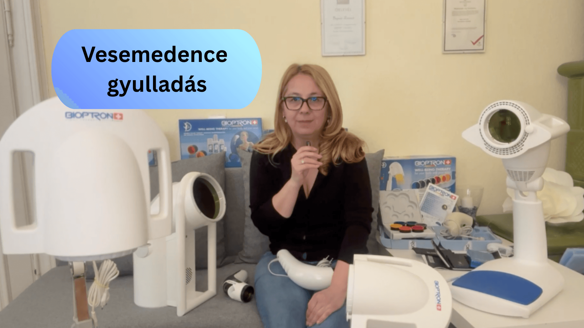 Vesemedence gyulladás